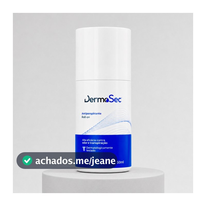 Antitranspirante DermoSec Alta Performance para Suor Excessivo, Hiperidrose e Mau Odor 50ml