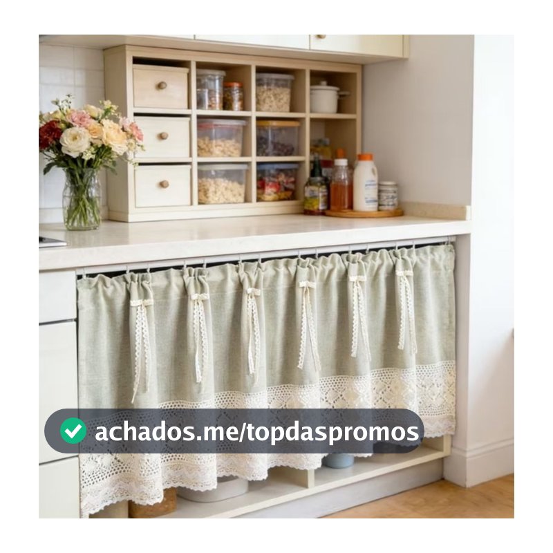 cortina verde boho, cortina de cozinha vintage