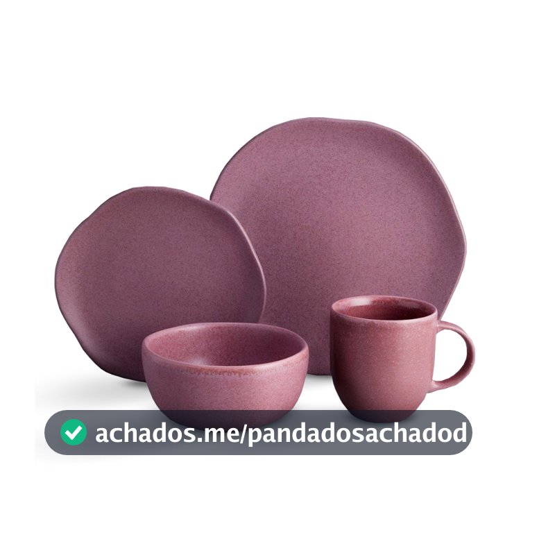 Aparelho De Jantar Gulupa Conjunto 16 Peças Cerâmica