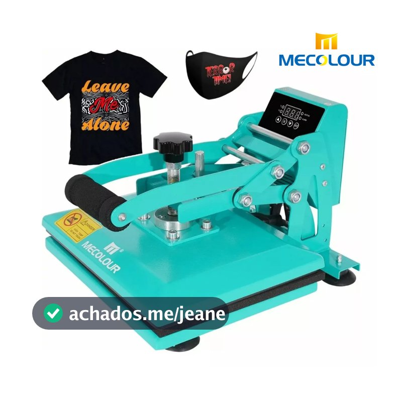 Máquina de Impressão Por Sublimação 2330cm Impressão Plana e Máquina de Passar Roupa para Camisetas, Fronhas, Bolsas