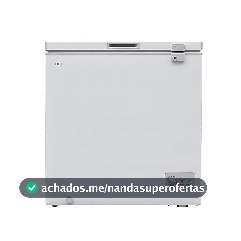 Freezer e Conservador Horizontal HQ 210 Litros Branco HQ-210CFHL
