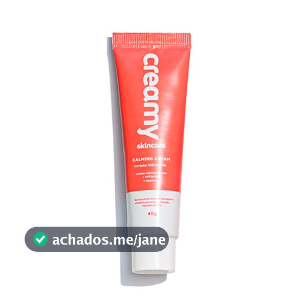 Gel Creme Hidratante Calmante Facial - Calming Cream - Creamy Skincare - 40g