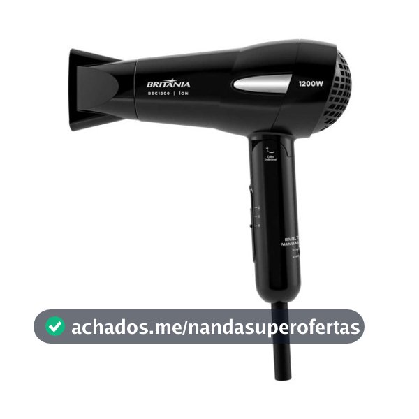 Secador de Cabelos Britânia BSC1200