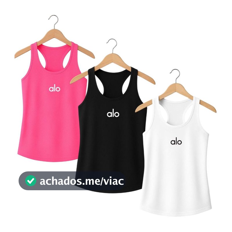 Kit 3 Regatas Feminina Sem Manga Fresquinha Caminhada Moda Verão