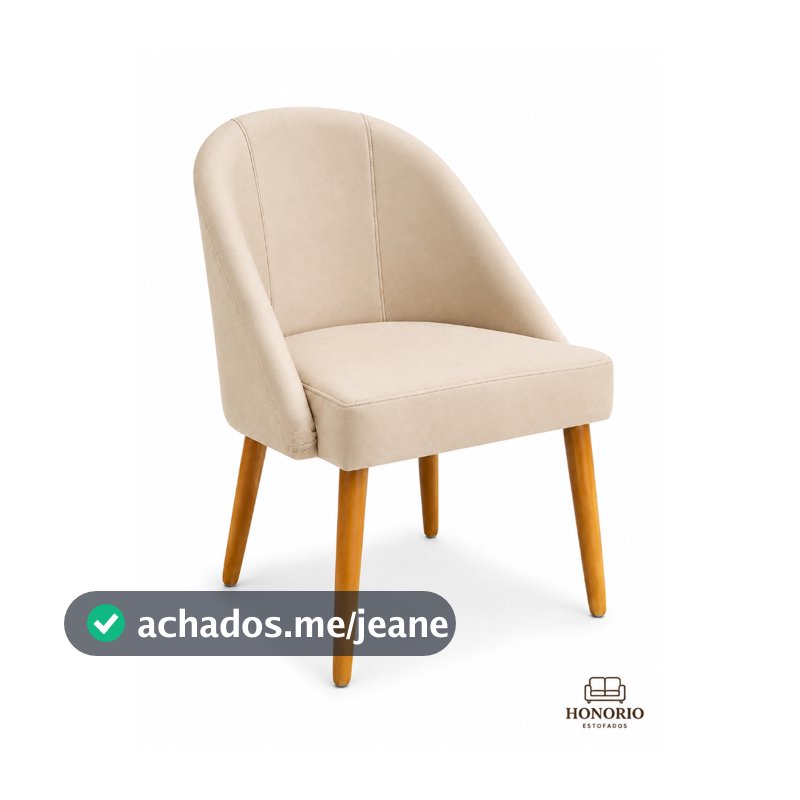 Cadeira Lua Mesa de Jantar Sala Cozinha Bistrô Veludo Pé Palito