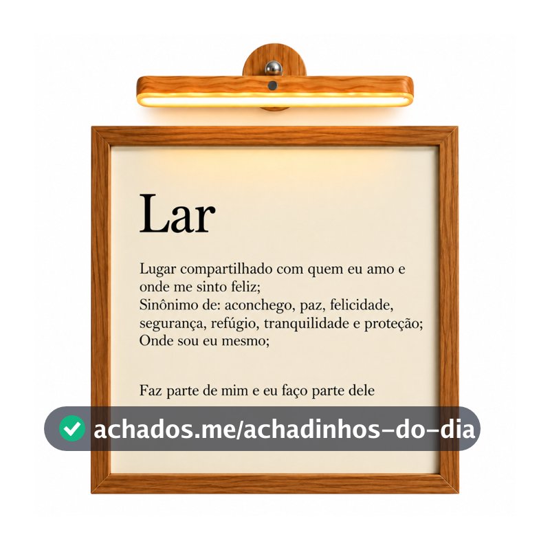Quadro decorativo cobre caixa de luz com moldura Resinado 43x43 LAR lugar compartilhado sala/quarto/cozinha/decoração