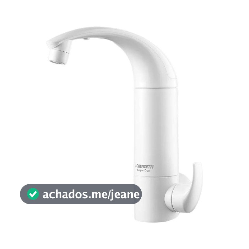 Purificador De Água Com Torneira Parede Acqua Due Lorenzetti