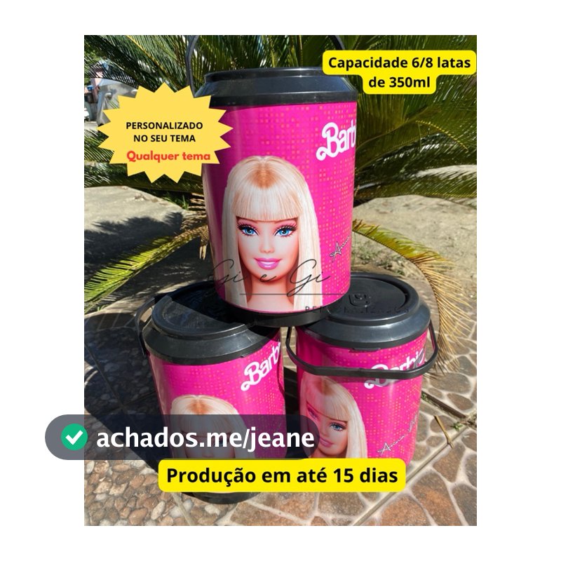 Kit 10, 12, 15 ou 18 COOLER PERSONALIZADOS para festas