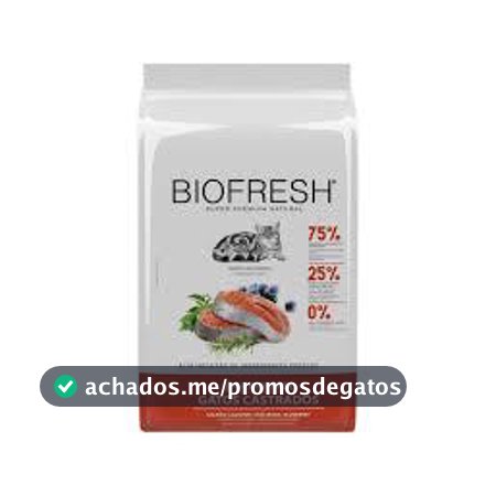 Ração Biofresh Gato Castrado Salmão 7,5kg
