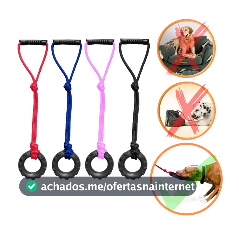 Pneu Brinquedo Puxador Para Cachorro Interativo Porte Cães cabo de guerra anti stress Pet