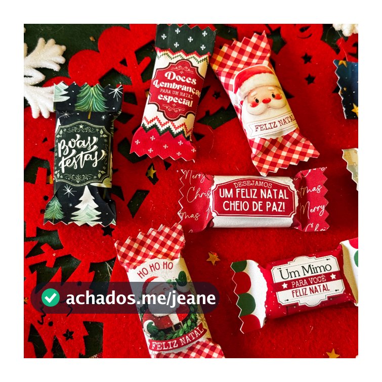 Brindes Natal/Lembrancinha natal/Natal/Bala personalizada natal/Bala personalizada/Mimo natal/Brindes clientes natal