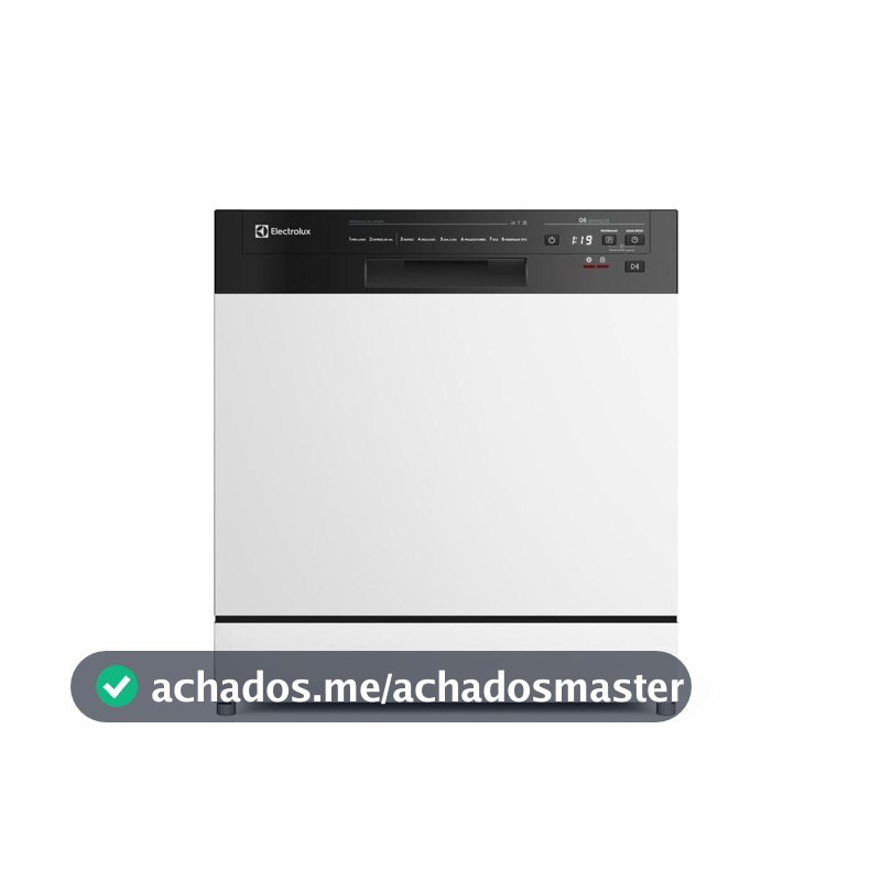 Lava-Louça Electrolux 8 Serviços Branca com Programa Lava & Seca 50 min (LB08E)