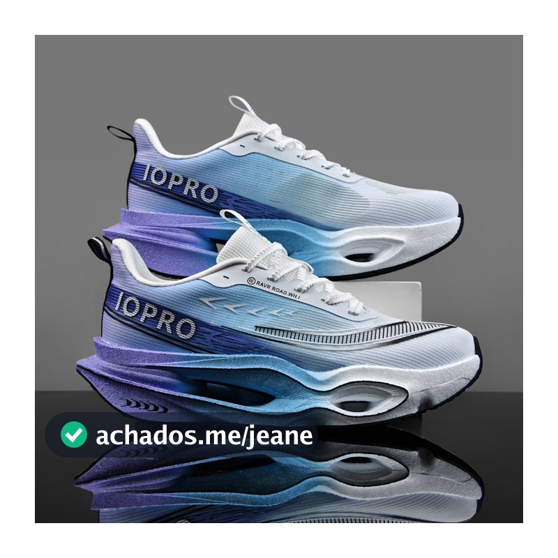 Tênis de Corrida, Tênis de Lâmina Masculino, Tenis Corrida Feminino, Academia Moda Chunta