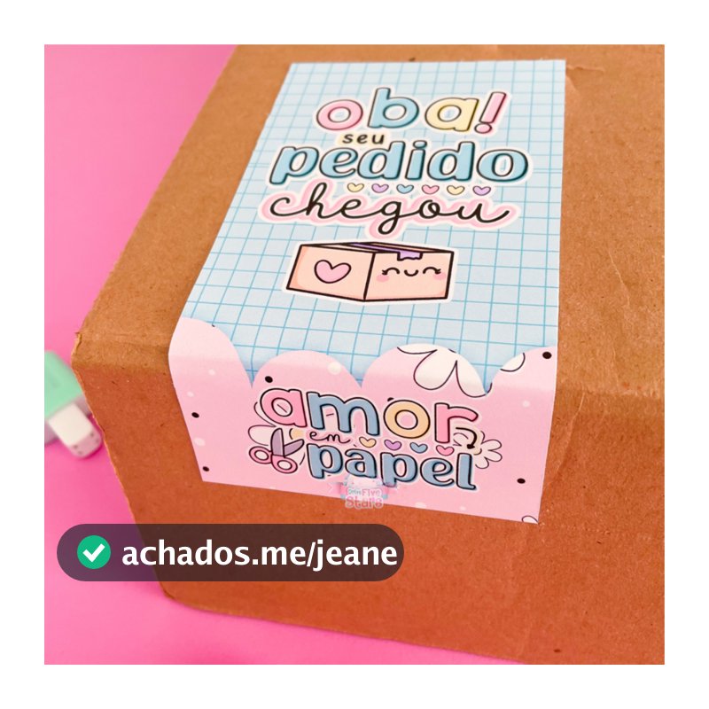 30 Etiquetas Lacre Adesivo Envelope Caixa Personalizado