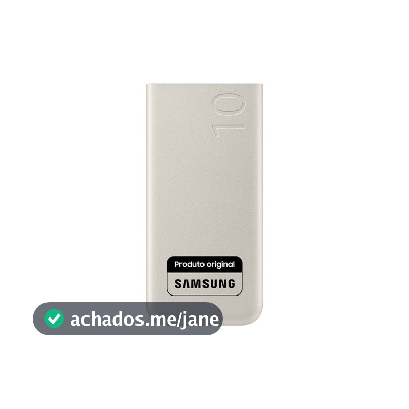 Bateria Carregador Portátil 2x USB-C, 10000mAh, Super Rápida 25W