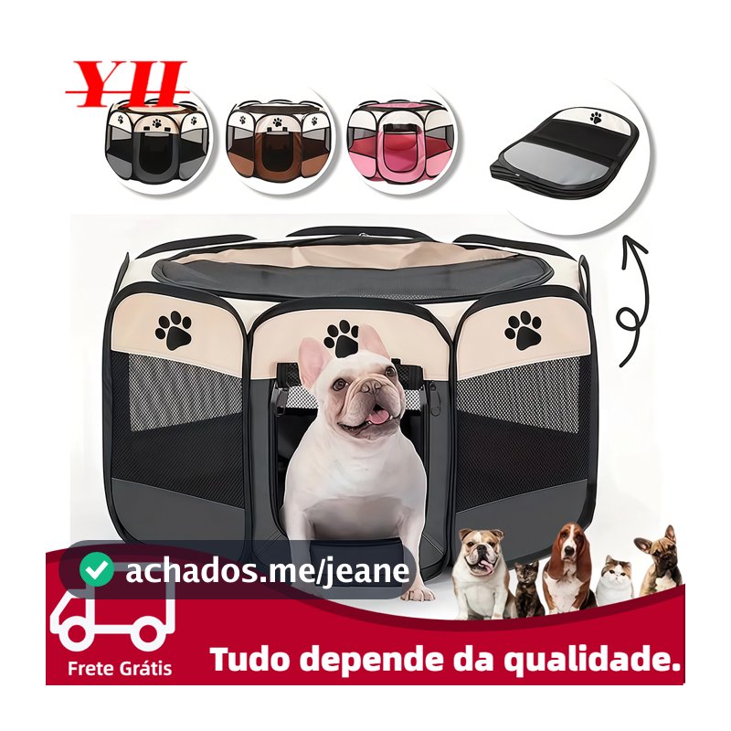 Tenda cercadinho canil cachorro Canil de fácil operação Cerca externa Casa para cães grandes