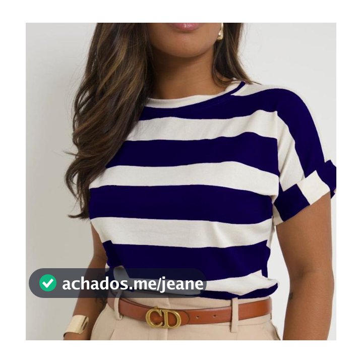 Blusa Feminina Listrada Manga Japonesa Blusa Listra Grossa Camisa T shirt  soltinha