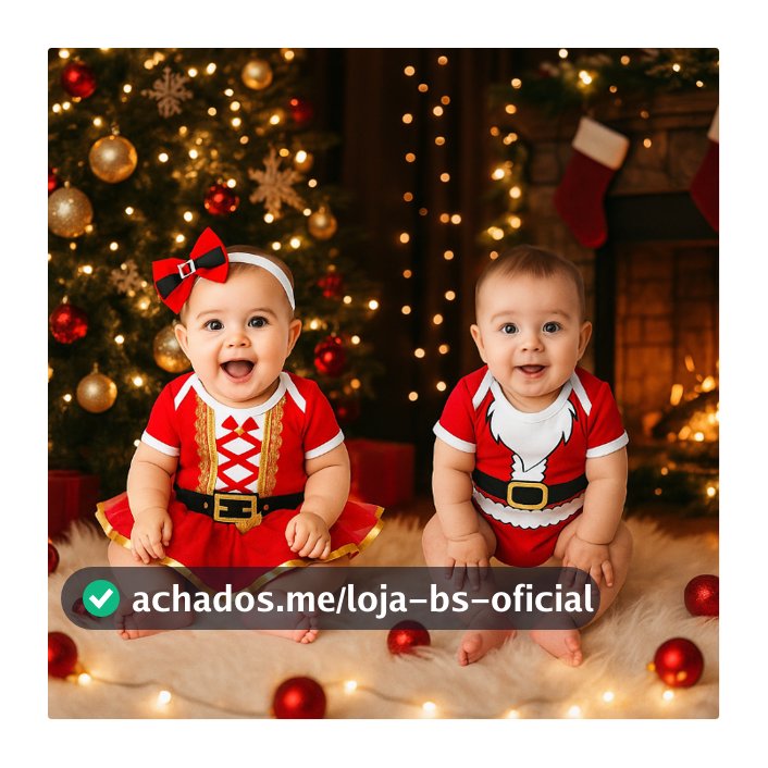 Body Bebê Infantil Temático de Natal Papai Noel Mamãe Noel Confortável Macio Promoção Envio Rápido