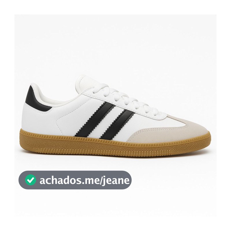 Tênis Unissex 2Listras Header Casual Elegante Moderno Blogueira