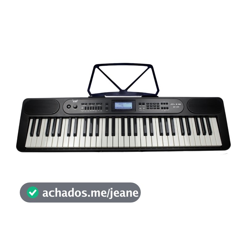 Teclado Musical Bravo Bp399 61 Teclas Sensitivas Bluetooth