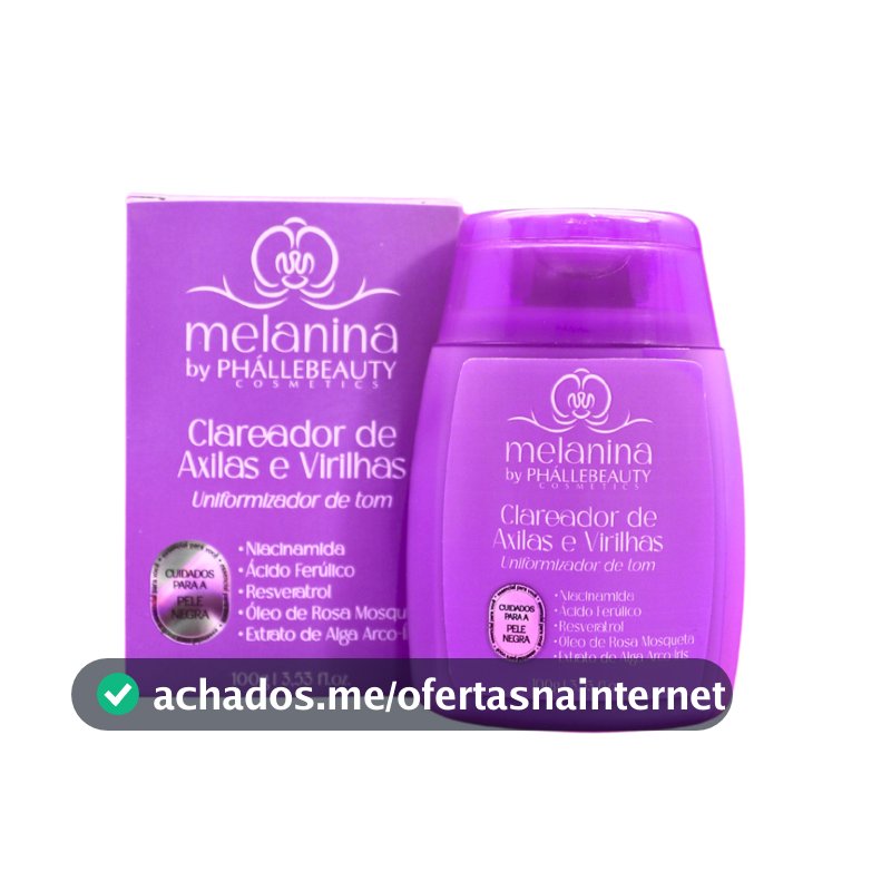 Clareador De Axilas e Virilhas Melanina PhálleBeauty PH0809