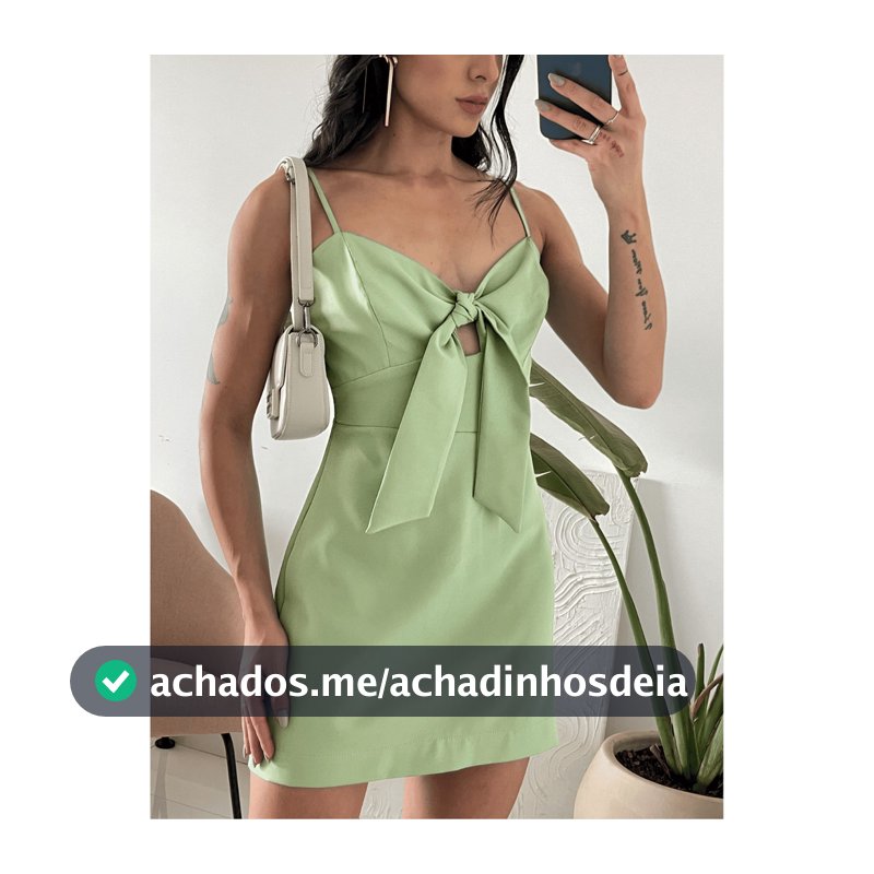 Vestido Alfaiataria Curto Festa Laço no Busto Tecido Premium Casual Elegante Fashion