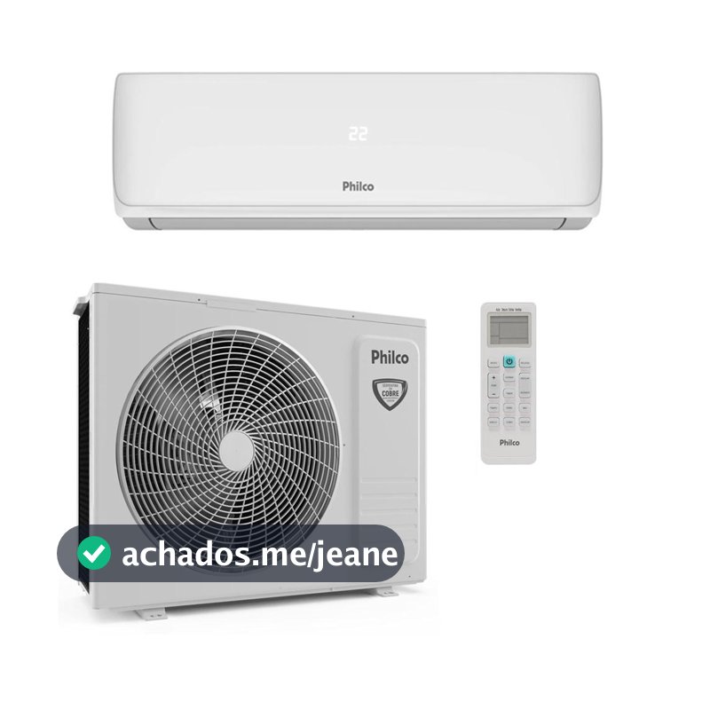 Ar Condicionado Split Philco Hi Wall 18.000 Btu/h Frio Monofásico Branco PAC18FI 220V