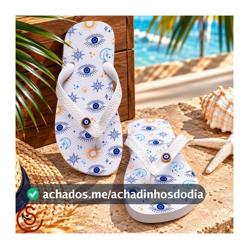 Chinelo Feminino 33 ao 40 Para Praia Piscina e Uso Diário verão 2025 lançamento Oferta