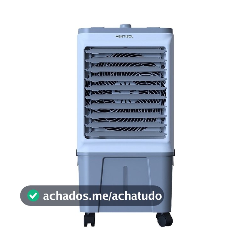 Climatizador de Ar Ventisol CLIN16-01, 16 Litros, 130W, Branco/Cinza