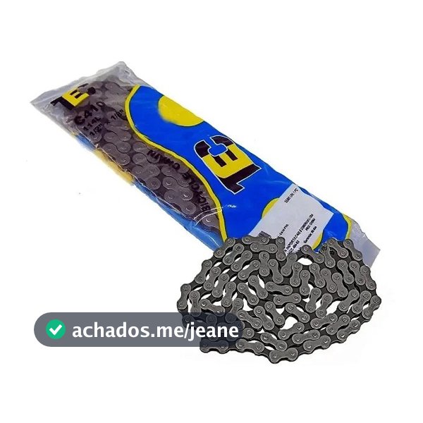 Corrente de bicicleta Grossa bike sem Marcha 12/16/20/24/26/27 TEC 114 Elos