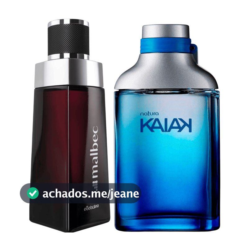 Kit 2 Perfumes Masculinos Nacionais 60ml Cada Embalagem Lacrada