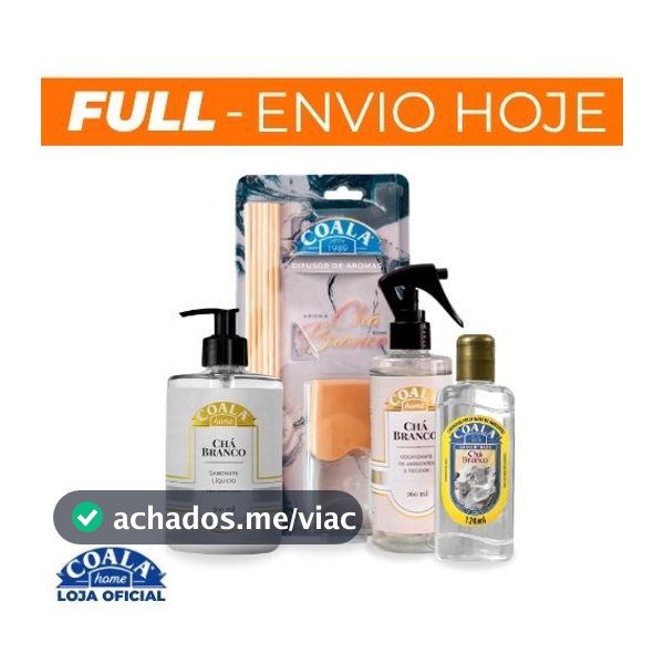 Kit coala Home Chá Branco - 4 Itens