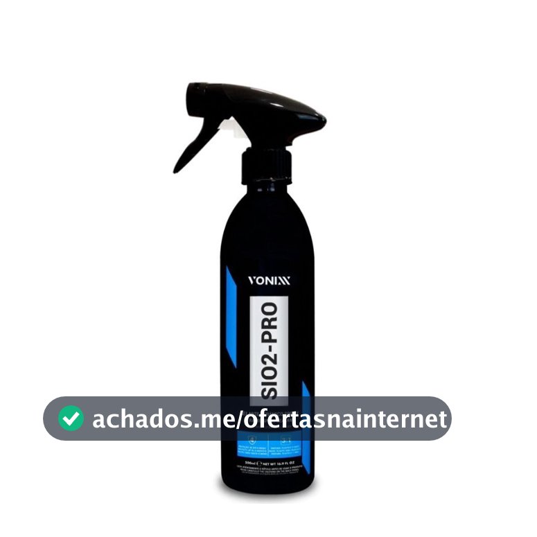 Sio2- Pro Vonixx Diminui Risco Manutenção Para Vitrificadores 500 Ml