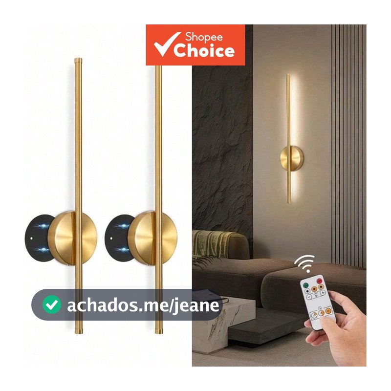 Luz De Parede Regulável De Modo Duplo 2 Em 1 Controle De Toque Remoto Lâmpada Noturna LED Sem Fio 3000K 6000K Escurecime