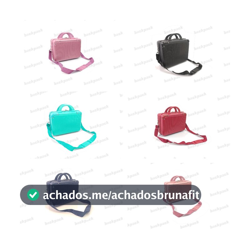Frasqueira\Maleta de maquiagem à prova d'água para viagem, organizador de viagem, joia prática para codigo:260