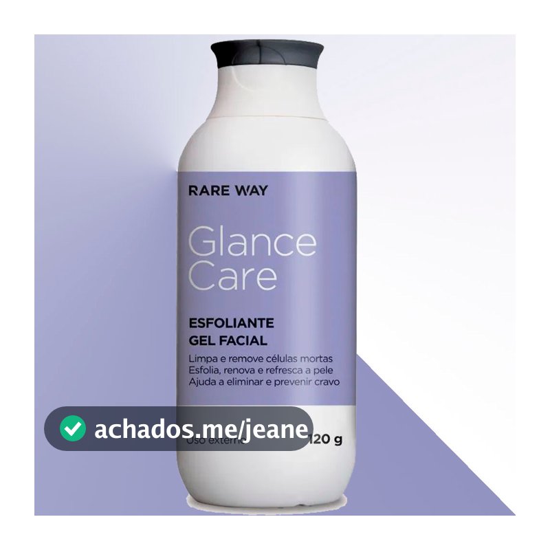 Esfoliante Facial Gel Glance Care 120ml