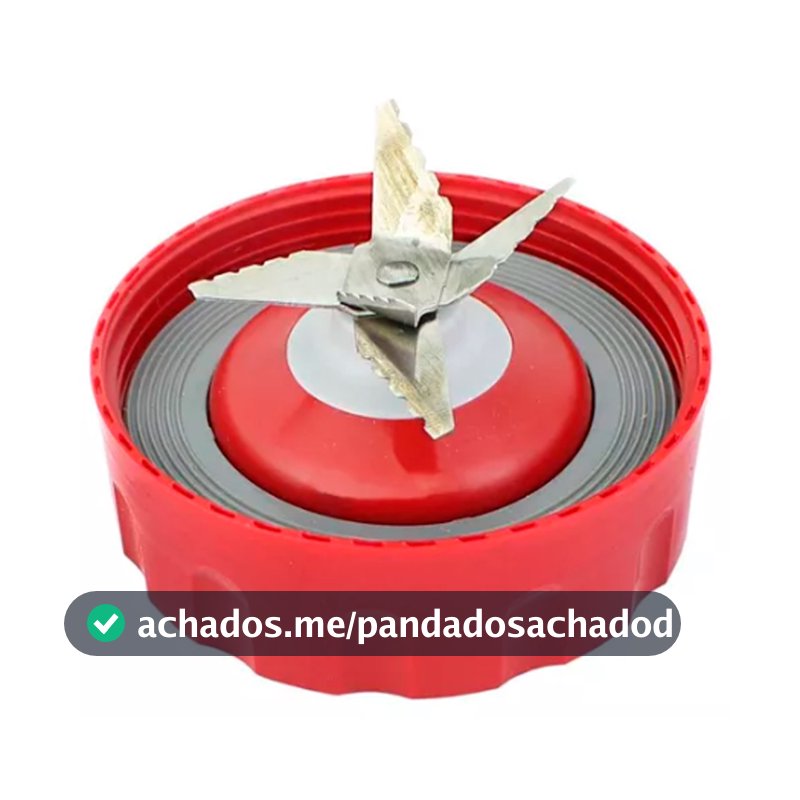 Faca Vermelha 6 Lâminas Para Liquidificador Walita Ri2240 RI2242 RI2244 Faca  Liquidificador San