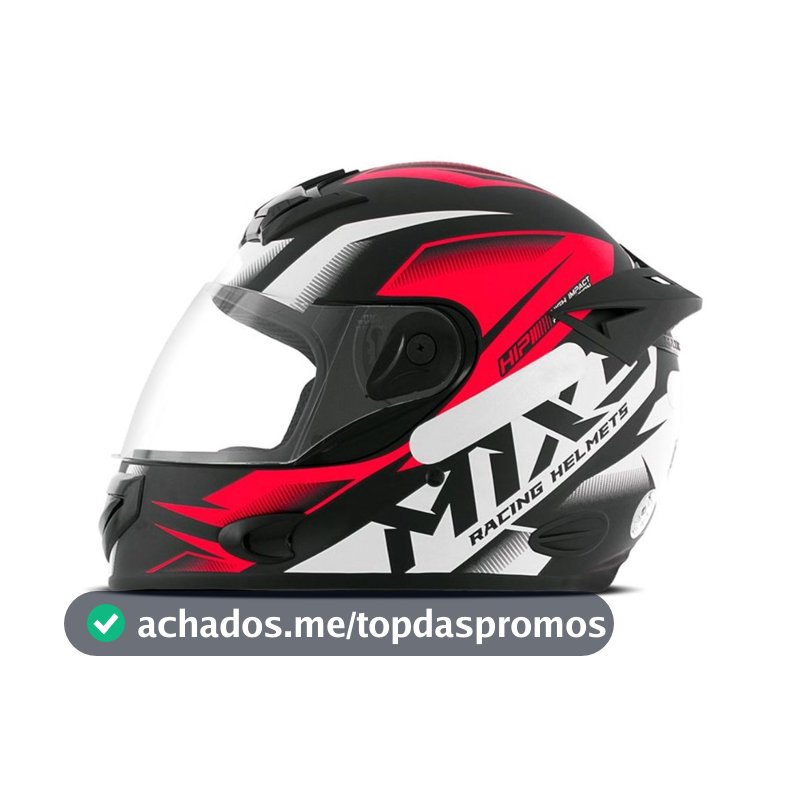 Capacete Moto Masculino E Feminino Fechado MX2 Storm Fosco Mixs