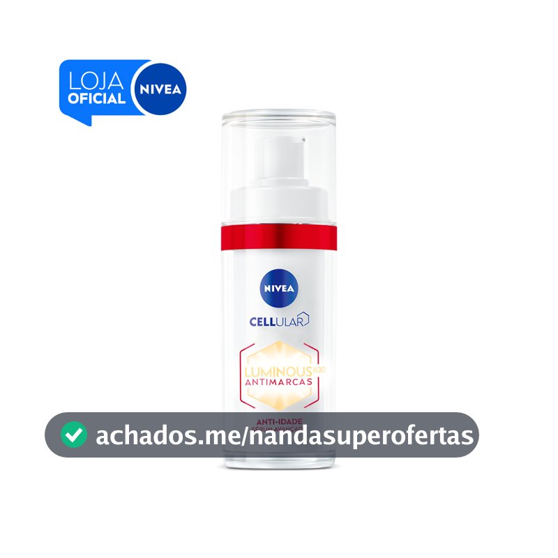 NIVEA Sérum Facial Cellular Luminous 630® ANTIMARCAS Anti-idade 30ml