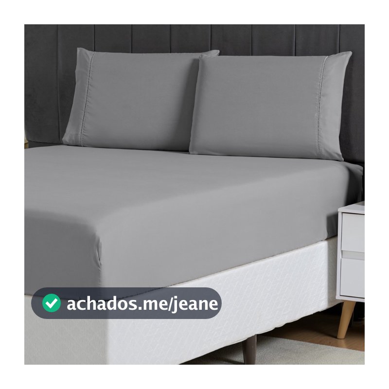 Jogo De Lençol 400 Fios Micropercal 3 Peças Cama Casal Queen King Solteiro Elástico Toque Macio