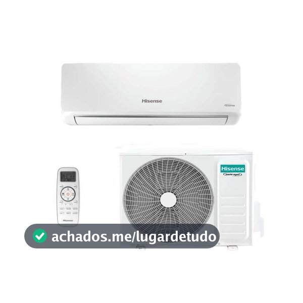 Ar Condicionado Split Inverter Hisense R-32 Hi-wall 9000 Btus Quente e Frio Wi-fi 220v