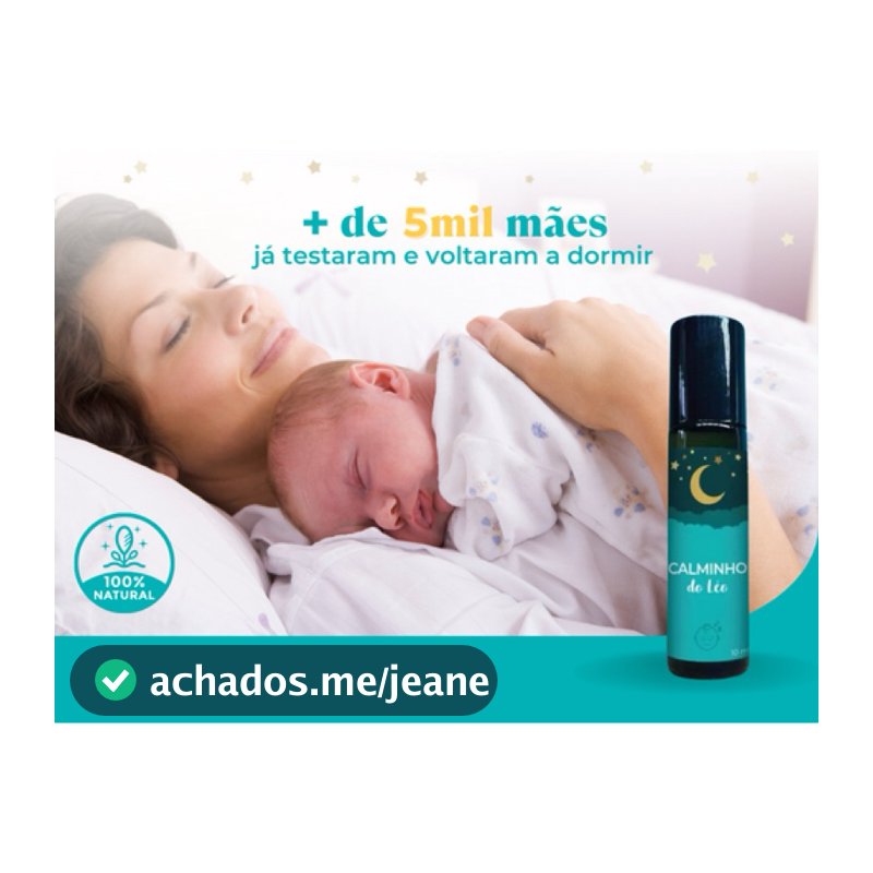 Óleo Essencial Calminho Do Léo Aromaterapia Melhora O Sono Do Bebê 100% Natural soninho