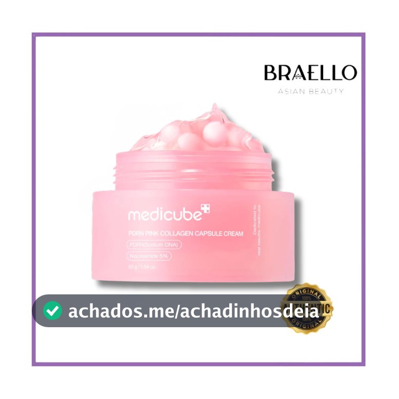 Creme Cápsula De Colágeno Rosa Medicube PDRN 55g