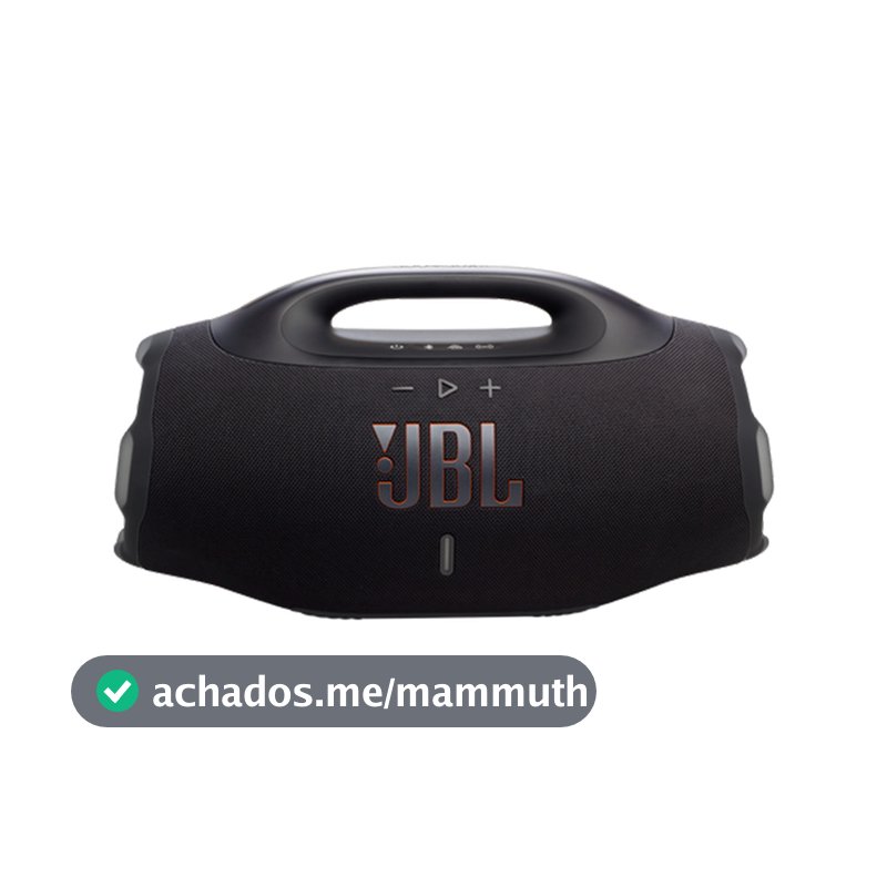 Caixa de Som Jbl Boombox 4 Bluetooth 34h Ip68 210rms Preta