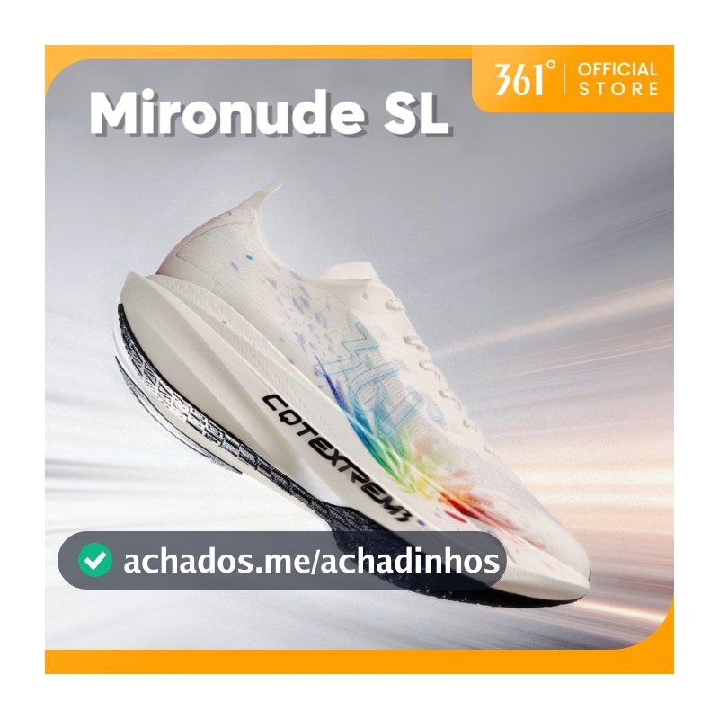 361 Degrees Mironude SL Unisex Tênis De Corrida Para Treino Com Alta Performance Leve Respirável E Durável 672622220