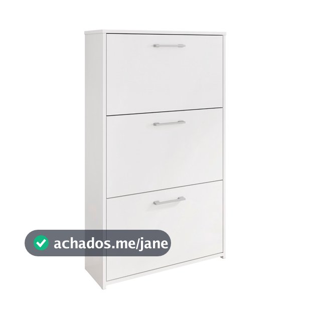 PROMOÇÃO QUEIMA DE ESTOQUE Sapateira 3 Portas Organizadora Multiuso Armário Quarto Sapato Cores