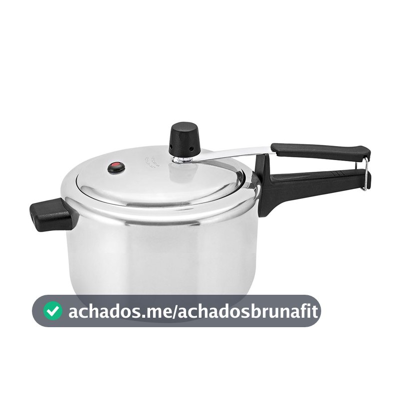 Panela De Pressão 3 Litros Panelux Classic Alumínio Polido