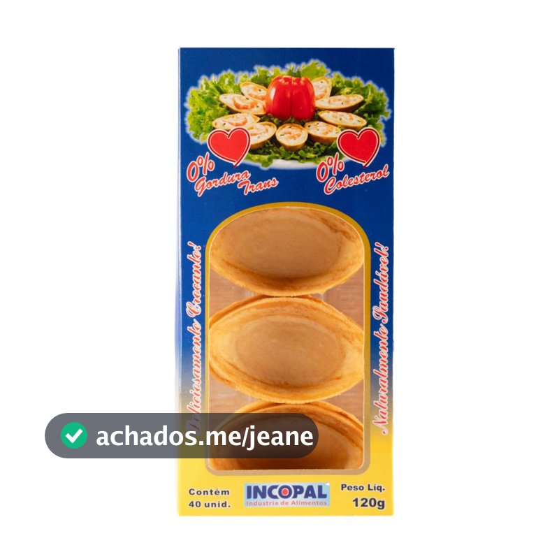 Kit 120 Barquetes Barquinhas P/ Rechear P/ Festas Incopal