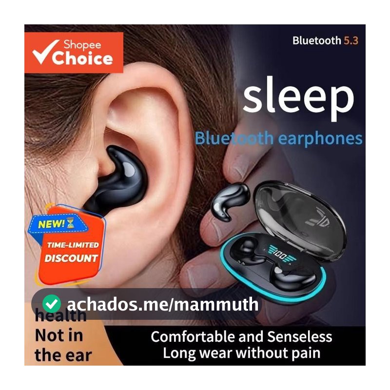 X55 Fones De Ouvido Mini À Prova Dwireless Água Sem Fio Bluetooth 5.3 Redução Ruído Alta Qualidade Para Esporte Jogo Son