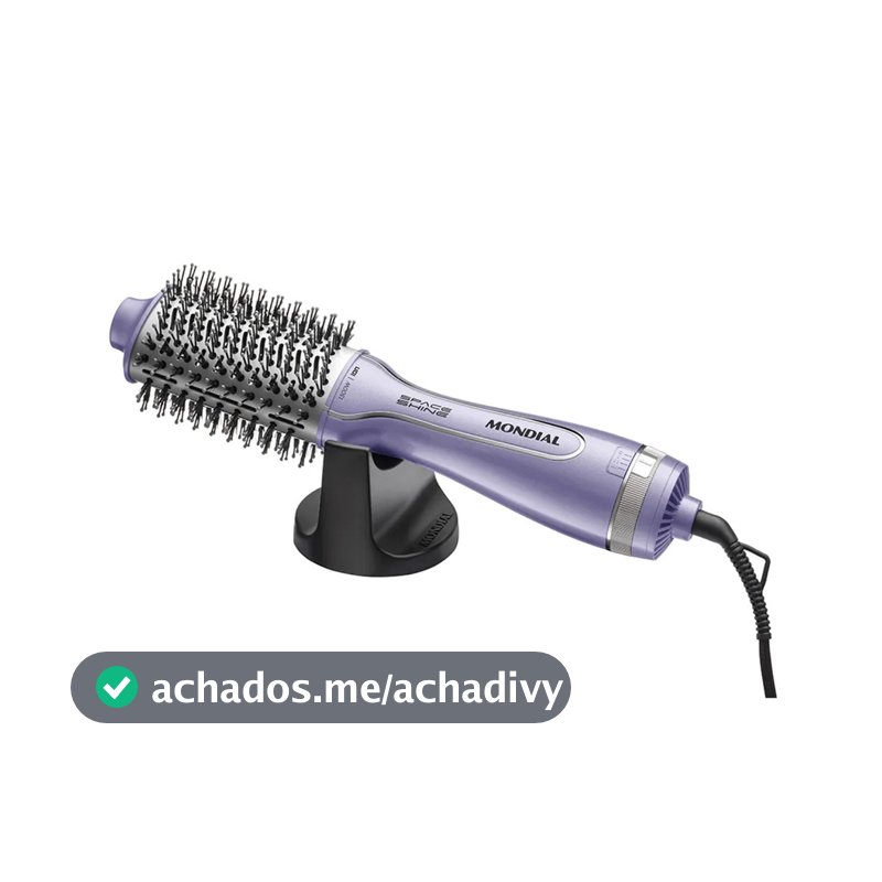 Escova Secadora Mondial Space Shine Slim Es-21 1300W